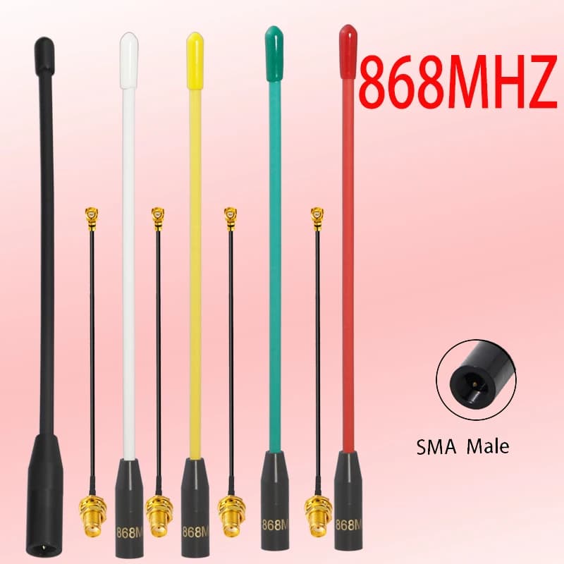 Antenna LoRa 868 MHz 863-870 MHz 869 MHz Connettore SMA per antenna WiFi meshtastica bassa VSWR