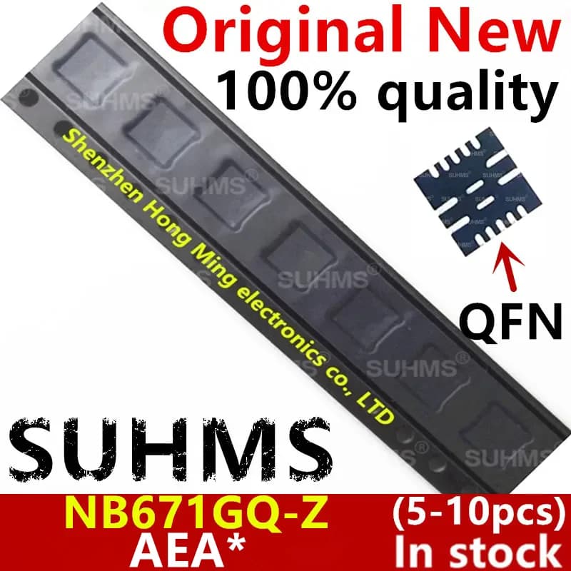 (5-10 pezzi) 100% nuovo NB671GQ-Z NB671GQ NB671 AEAD AEA.. Chipset QFN-16