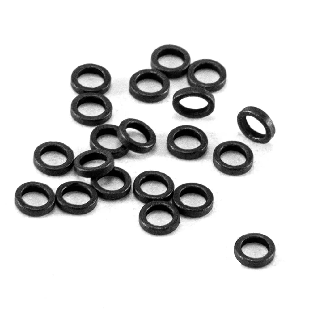 100 pieces solid fly fishing ring, Tippet ring, fishing bait connector, wet and dry fly fishing bait, quick change, stainless steel