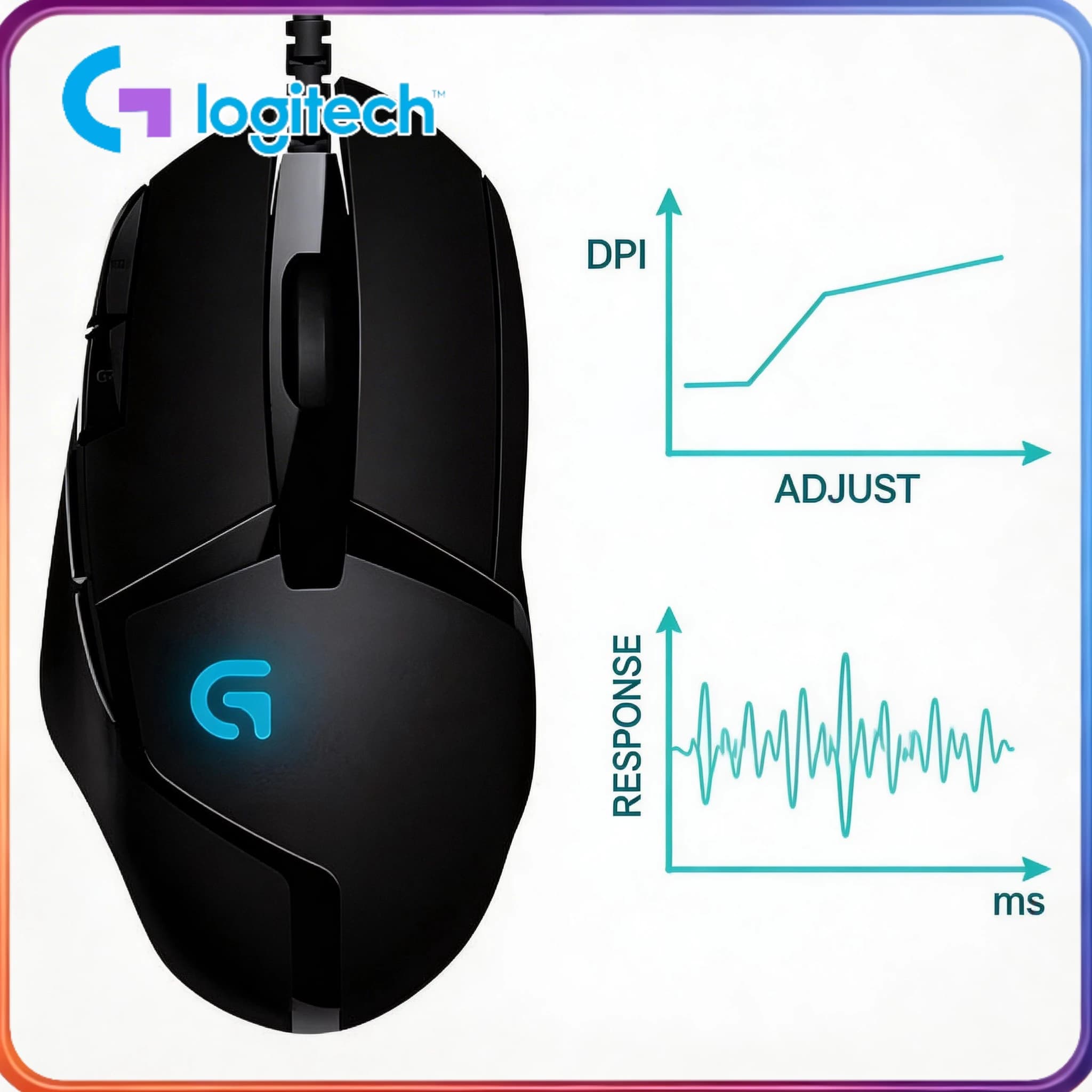 .Scount Package】Mouse from Gaming Logitech G402/M100R/G102 Buy them all at the same time for a better offer.