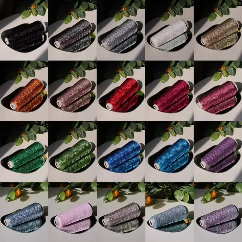Filato speciale da 500g con anima in tessuto per uncinetto, filo per lavori a maglia fai da te, per borse e lavori a uncinetto.