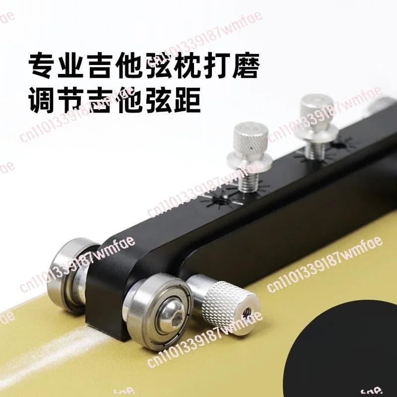 Guitar string pillow grinder, upper and lower string pitch adjustment, folk melody bakelite guitar pillow repair tool