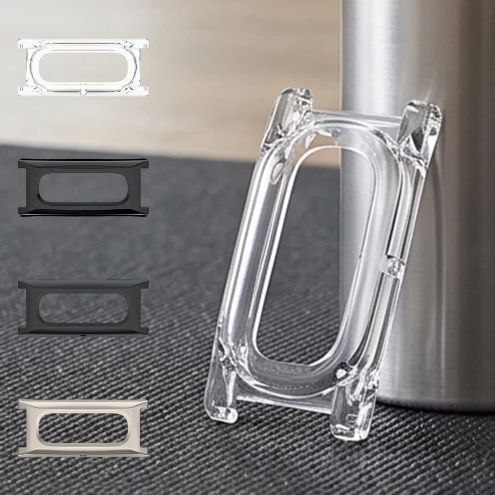 12mm Inner Lug Adapter Case for Google Fitbit Air Smart Watch Strap Connector Conversion Shockproof Shell Cover For Fitbit AIR