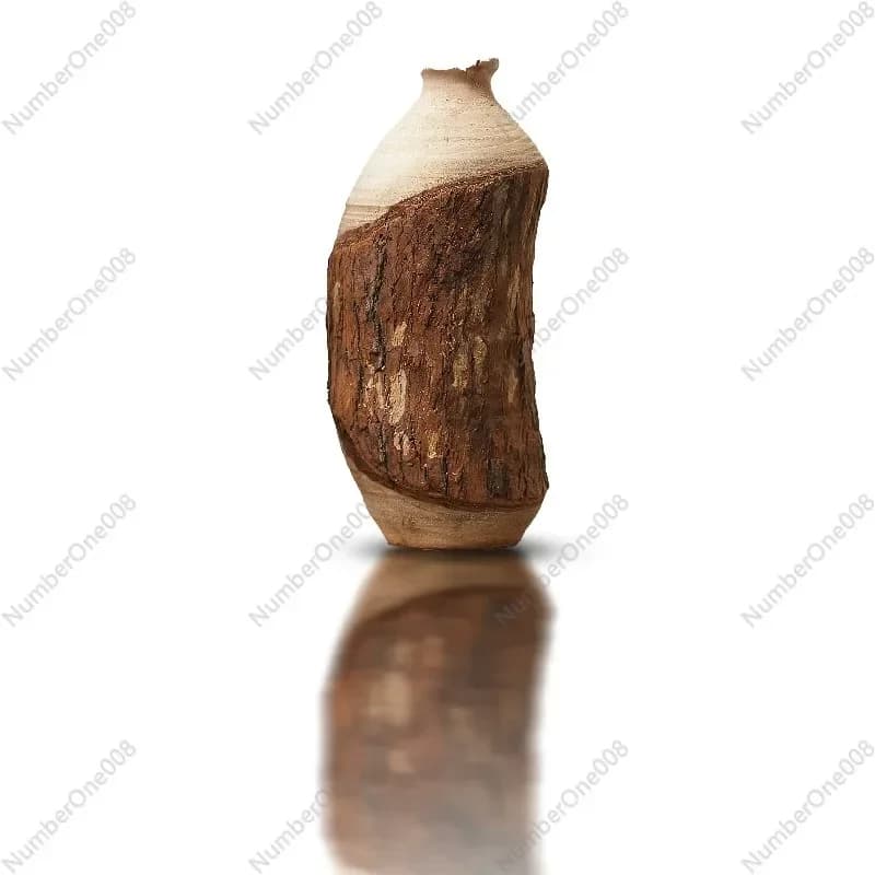 New Chinese Wooden Vase Wabi Sabi Style Dry Flower Holder Aroma Diffuser​