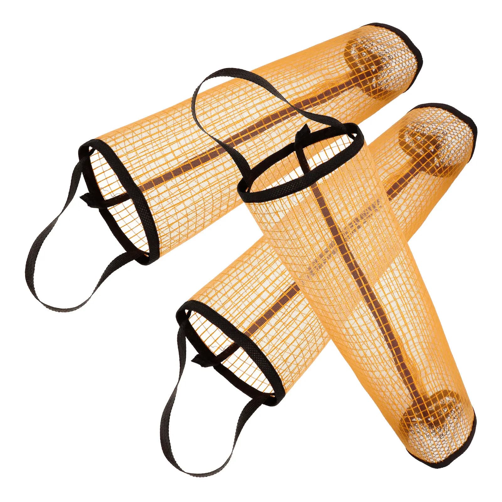3 sacchetti porta palline da tennis in nylon a rete, porta palline portatile per palline da tennis, baseball, golf, organizer sportivo ad asciugatura rapida