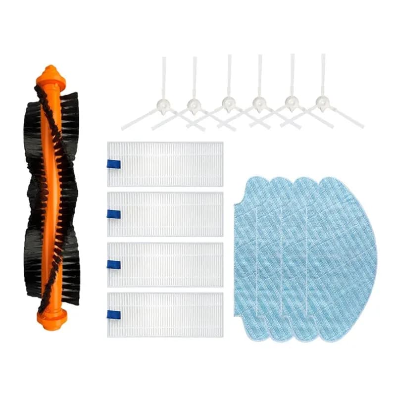 ULTIMA OCCASIONE: 15 Pezzi di Accessori per Tefal Rowenta Explorer 20 40 45 50, Isweep X3, Spazzola Principale, Spazzola Laterale, Filtro per Robot Aspirapolvere