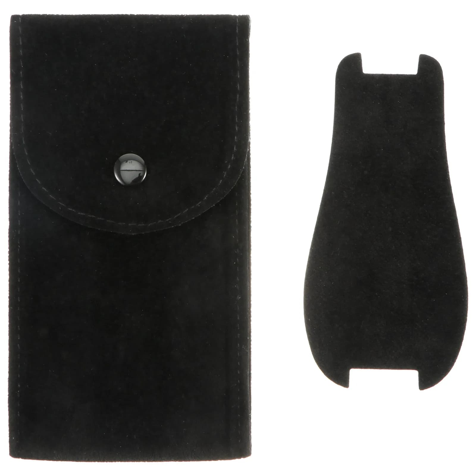 Custodia per Orologio in Flanella, Portatile da Viaggio, Borsa Porta Orologi e Bracciali, Design Protettivo con Chiusura a Scatto