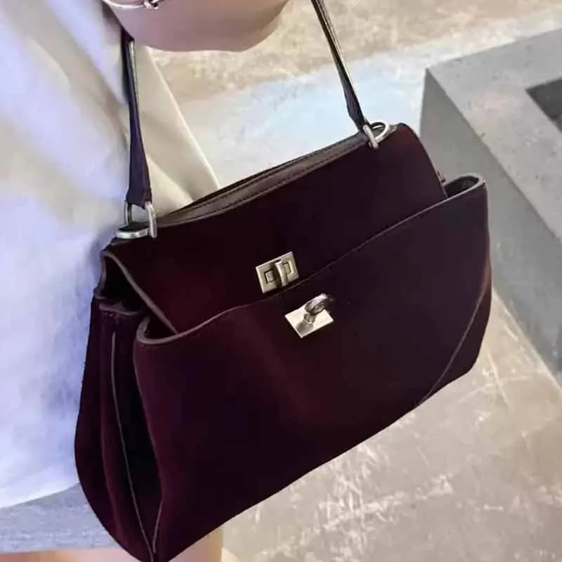 2026 Luxury Brand Design Shoulder Bags Women Genuine Leather Strap Belt Buckle Tote Bags Tieme Large Capacity Elegant Handbags