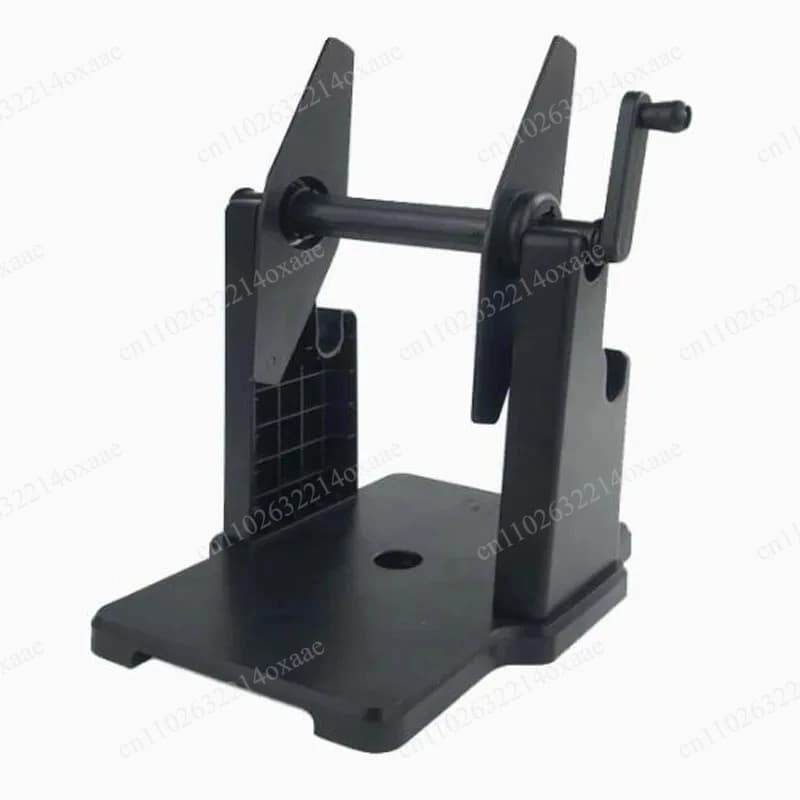 Porta Rotolo Grande per Etichette, Avvolgitore Manuale Universale con Manovella, Riavvolgitore di Etichette, Porta Carta Esterno per Barcode