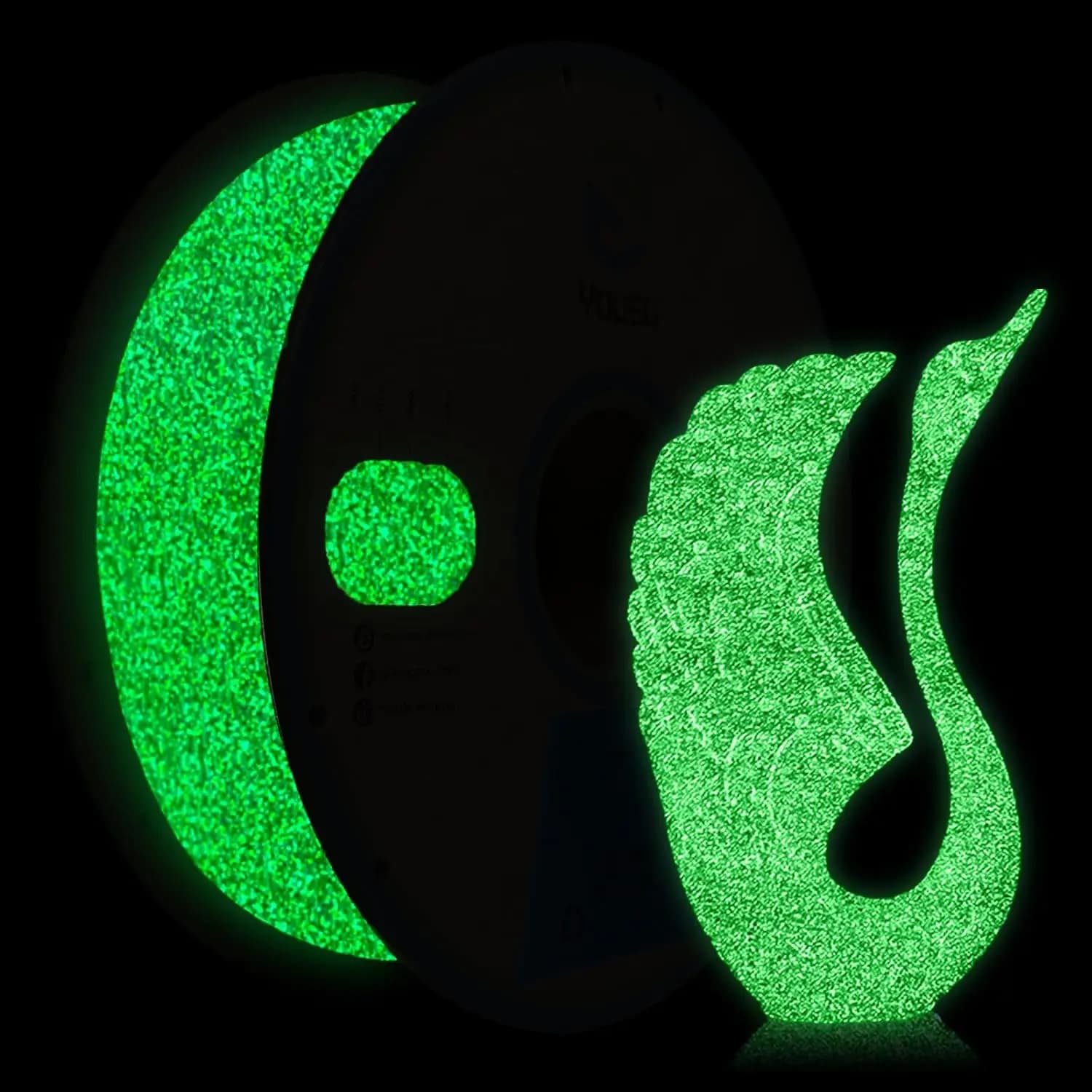 Filament for 3D printer PLA Stars bright 1,75 mm Starry sky that lights up in the dark Night. 3D Printing of Halloween DIY Filament