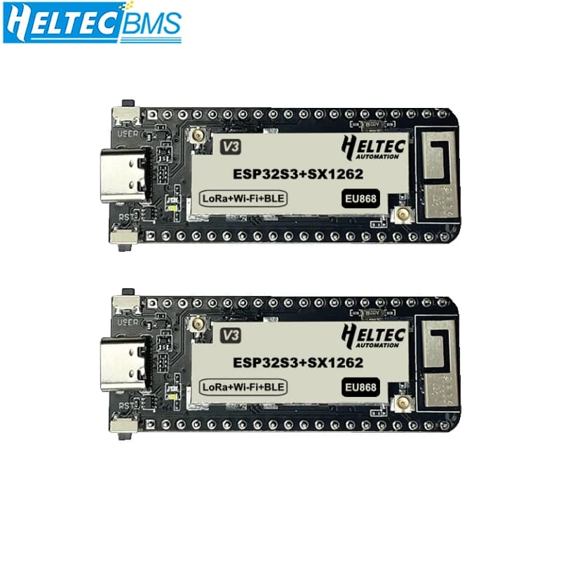 Heltec 2PC LoRa Wireless Stick Lite V3 ESP32-S3FN8+SX1262 (WiFi/BLE/LoRa) Lora Development Card for Arduino