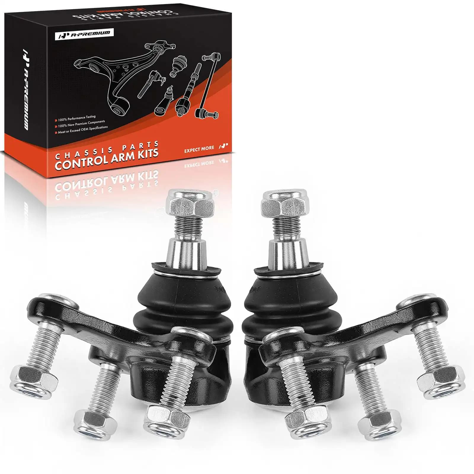 A-Premium 2x Front Lower Ball Joints for Volkswagen Jetta 2019-2020 Passat 2006-2010 Golf 2015-2020 Tiguan 2018-2020 Audi A3 Q3