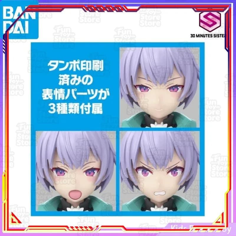 Bandai SIS-V00 30 MINUTES SISTERS Rydira Color A Action Figure Anime Modellino da Collezione Giocattolo Ufficiale con Licenza