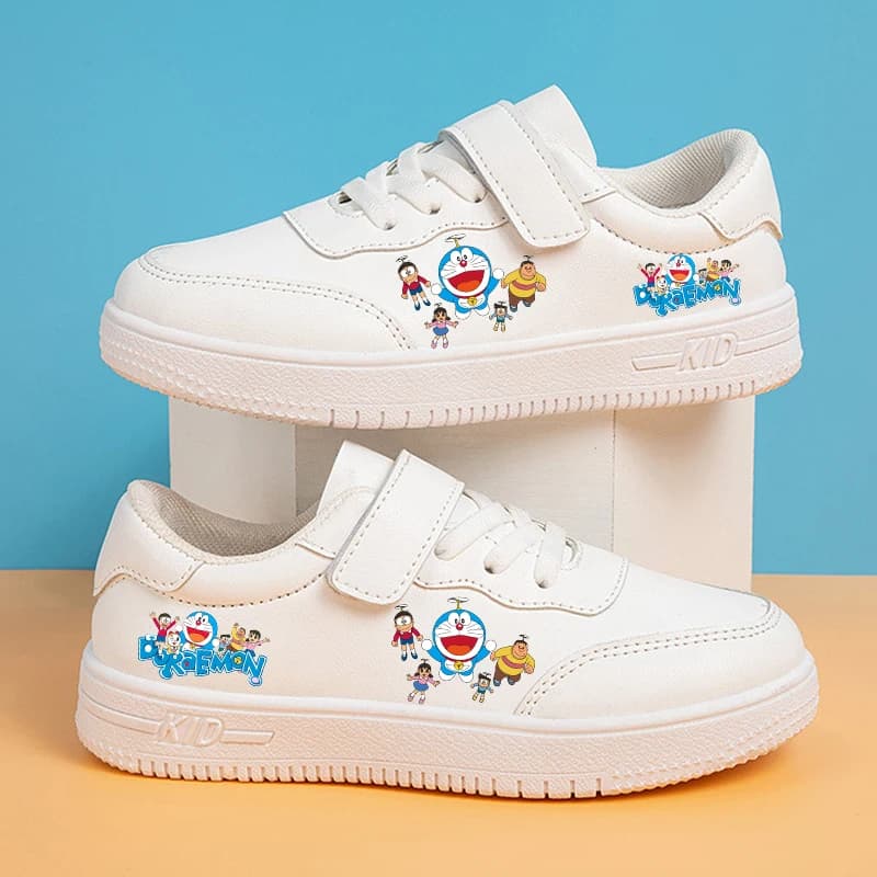 Sneakers Kawaii Doraemon per Bambini, Scarpe Sportive da Basket per Ragazzi e Ragazze, Calzature Casual per Scuola e Viaggi, Regalo per Bambini
