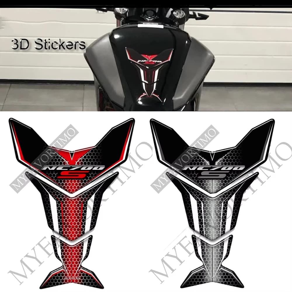 Adesivi Protettivi per Moto NC700S NC 700 S: Tank Pad, Grip, Protezioni Serbatoio, Parabrezza, Casco, Carena e Parafango