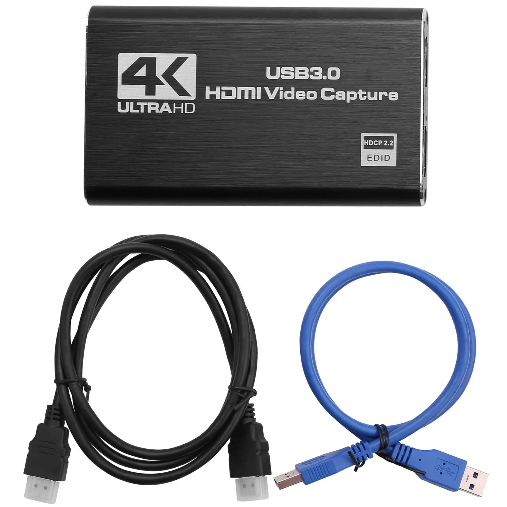 Scheda di acquisizione audio video, convertitore video adattatore di acquisizione USB 3.0 4K per streaming di giochi, trasmissione video in diretta