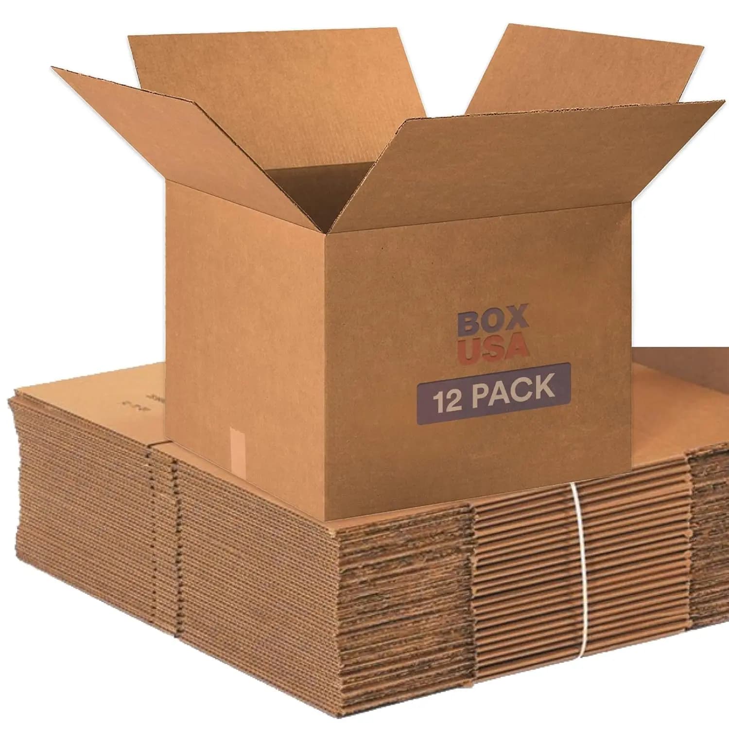 Large Boxes for Trasloco 20x20x15 Inches, 12 Pack for Shipping, Packing and Storage