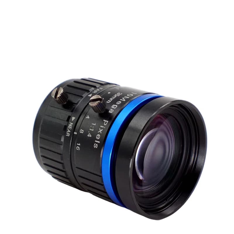 Obiettivo per Telecamera di Sicurezza CCTV Smart 1" Risoluzione 10MP Focale Fissa EFL=35mm F1.4 Attacco C HFOV=20.9 WebRTC