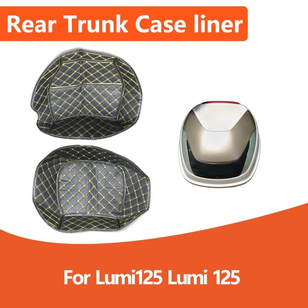 Per Lumi125 Lumi 125 Lumi-125 Moto Baule Posteriore Caso Fodera Scatola Dei Bagagli Borsa Interna Fodera Pad B45 Accessori