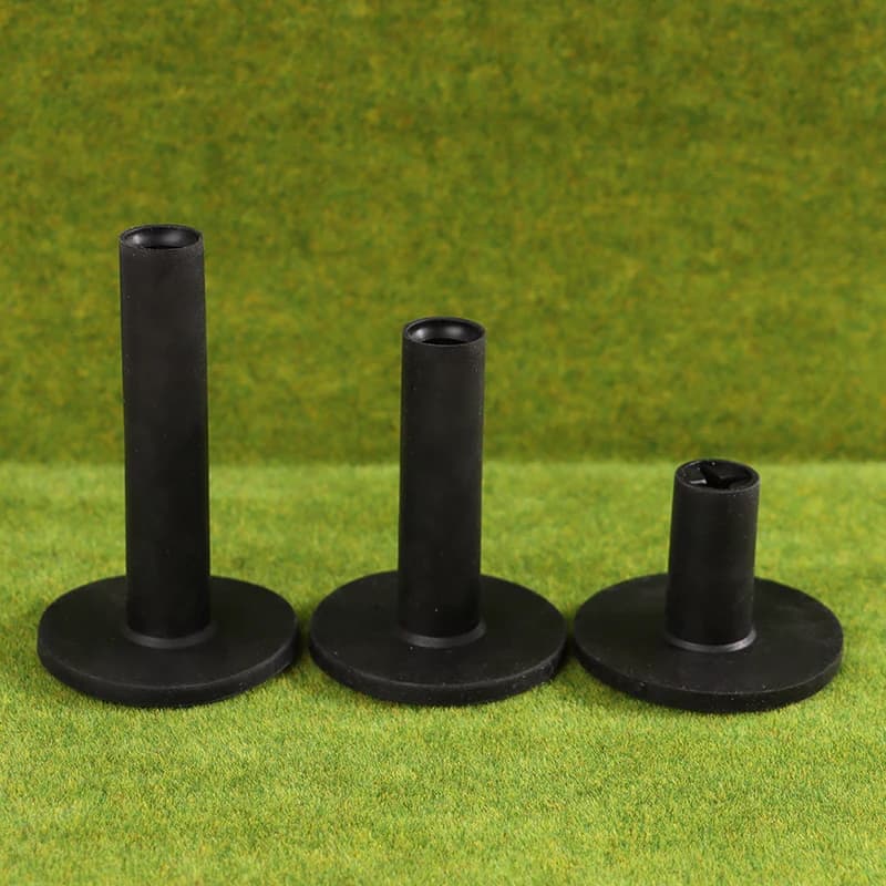 Offerta Speciale: Supporto per Tee da Golf in Gomma Resistente (1 Pezzo) per la Pratica sul Driving Range, Compatibile con Tappetini Porta Palline a 4 Altezze