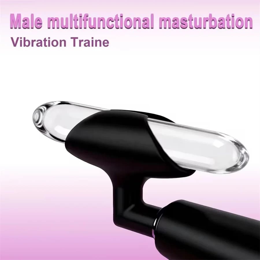 Silicone Massage Device for Men, Male Masturbation Tool, Vibrant Massage for Penal Exercises