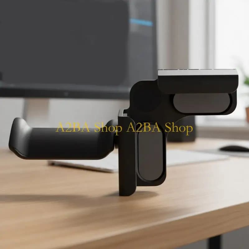 A2BA Display Mounted Headphone Holder Headphone Stand Desktop Headset Holder Game