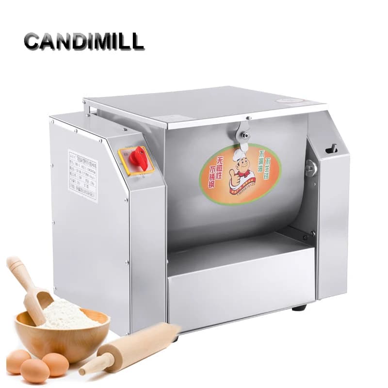 CANDIMILL 3kg, 5kg, 7kg Impastatrici per farina 220V Impastatrice automatica Impastatrice Impastatrice Alimenti Agitazione Pane Pasta Tagliatelle Crea