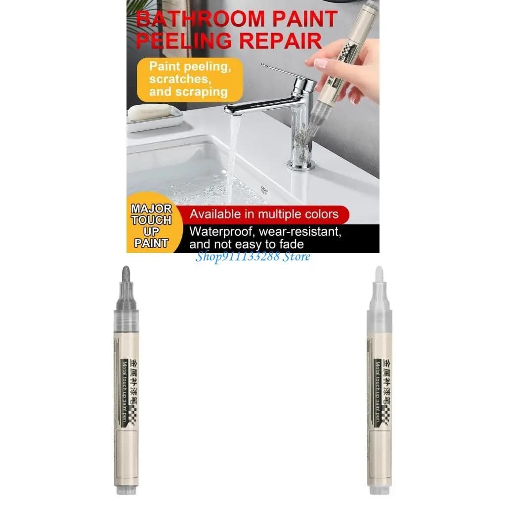 Metallic Color Acrylic Pen Waterproof Permanent Marker Pen Acrylic Paint Pen Stone Painting Pen for Art Craft Projects