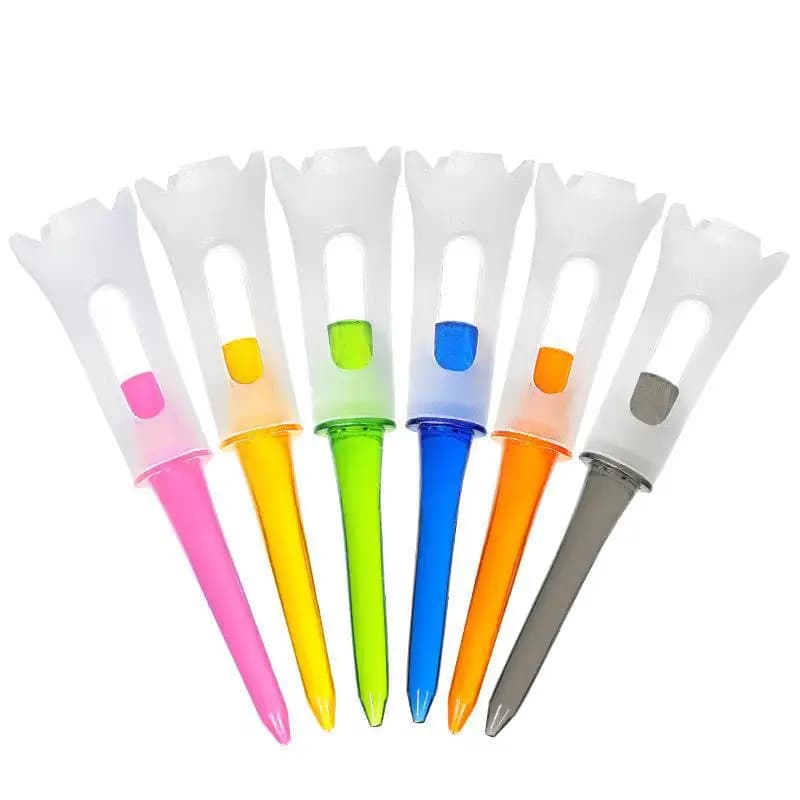 PGM 83mm 50 pezzi Golf Tees gomma morbida a bassa resistenza Tee accessori sport TE009