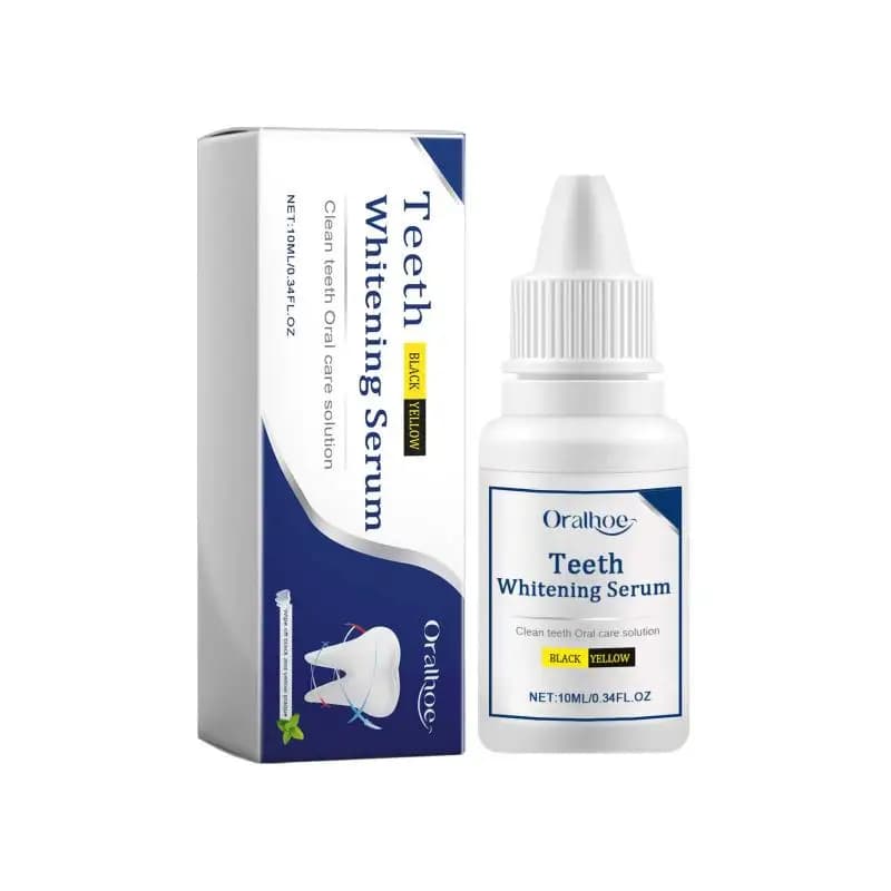 ● Siero Sbiancante per Denti, Rimuove la Placca, Gel Sbiancante per Denti Gialli, Dentifricio per Alito Fresco, Cura dell'Igiene Orale