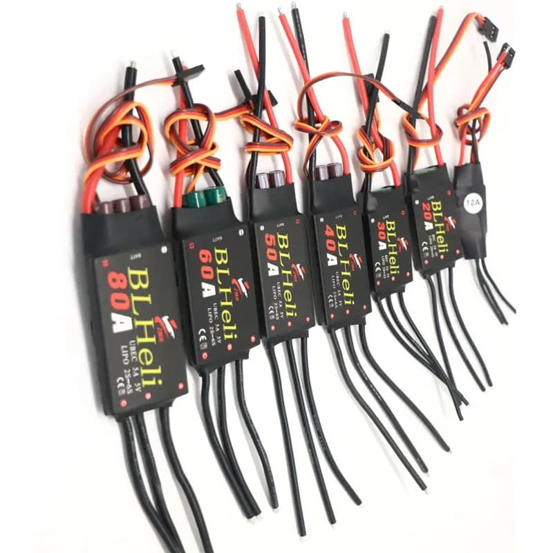 1-3 brushless pieces ESC BLHeli 20A 30A 50A with UBEC for four-cooter model air launch multi axis DIY FPV RC drone