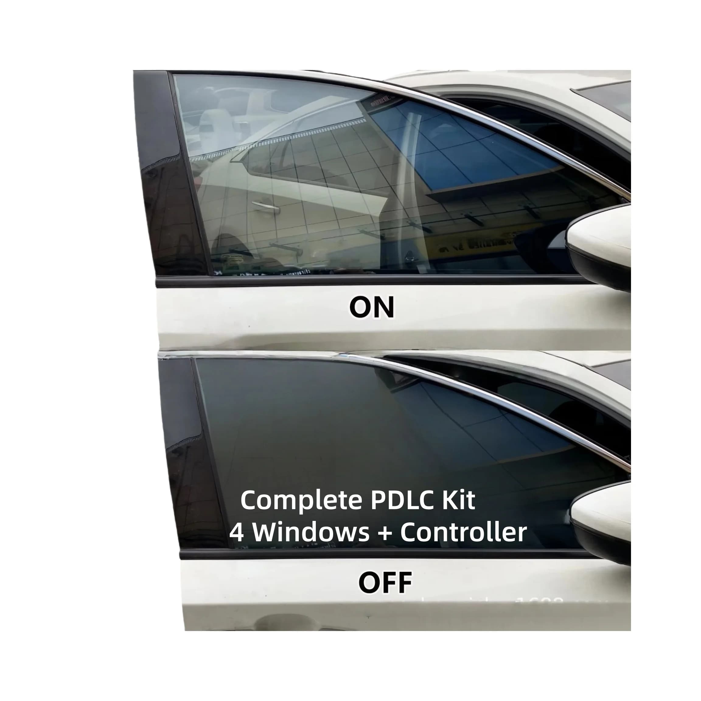Pellicola per vetri privacy Smart PDLC per telecomando elettrocromico per auto Tinta per vetri per auto Pellicole innovative per auto