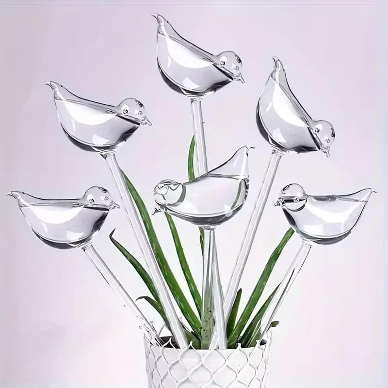 Automatic Bird Shaped Irrigation Devices, Plastic Spools for Goccia Irrigation, Garden Tool, Vase Plants, Flowers and Bonsai