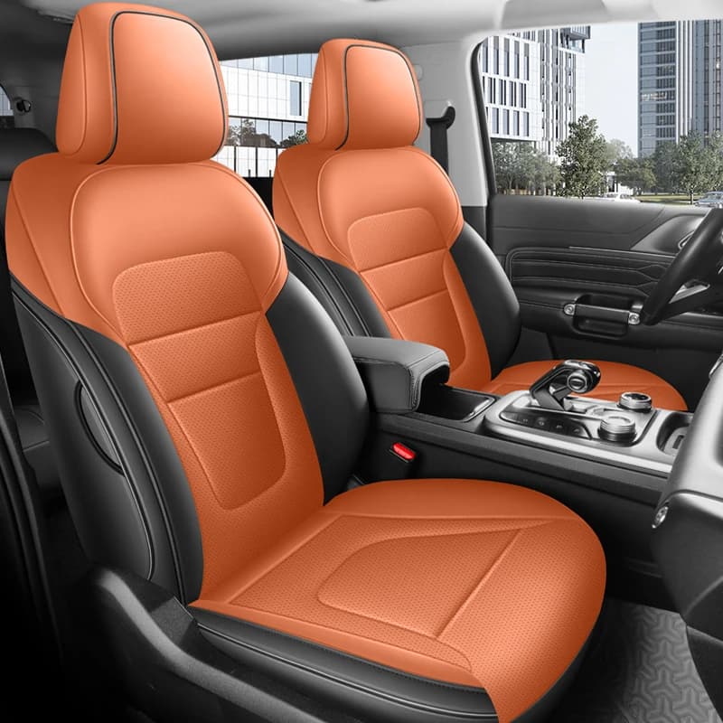 Premium Leather Full Coverage Seat Covers Auto Interior Decoration for 5-seat LHD GWM Tank 300