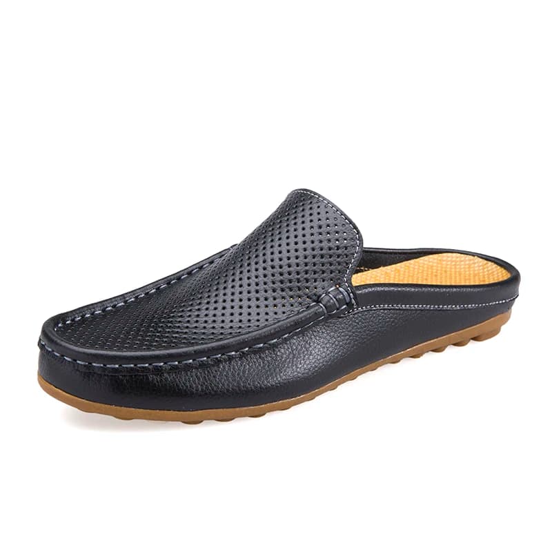 Breathable Men's Existing Fashion Casual Spring, Round Toe, Synthetic Leather Upper, Rabbit Peel Lining, Slip-On