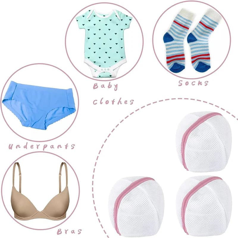 Bra Underwear Bags Underwear Pack for Underwear Laundry Bra Clean Case Anti-deformation Network Pocket Special for Washing Machine