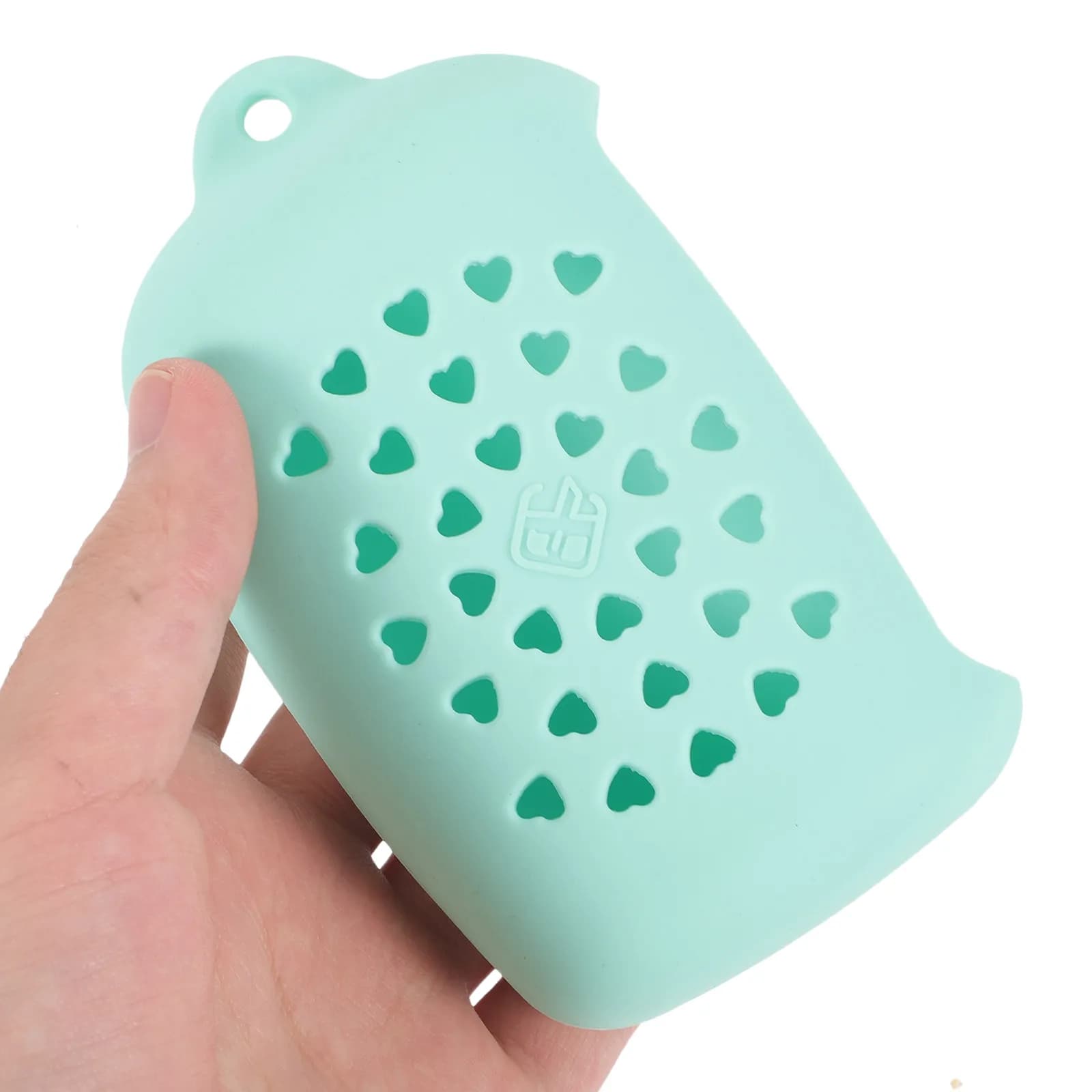 Borsa in Silicone per Asciugamani da Viaggio, Custodia Portatile Traspirante per Asciugamani Rinfrescanti, per Palestra, Piscina, Spa