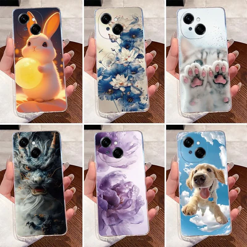 Per Tecno Spark Go 1 Custodia Pop9 Drago di lusso Carino Cool Ragazzi Ragazze Cover posteriore trasparente Techno Spark Go 1 1s Pop 9 Custodia per telefono