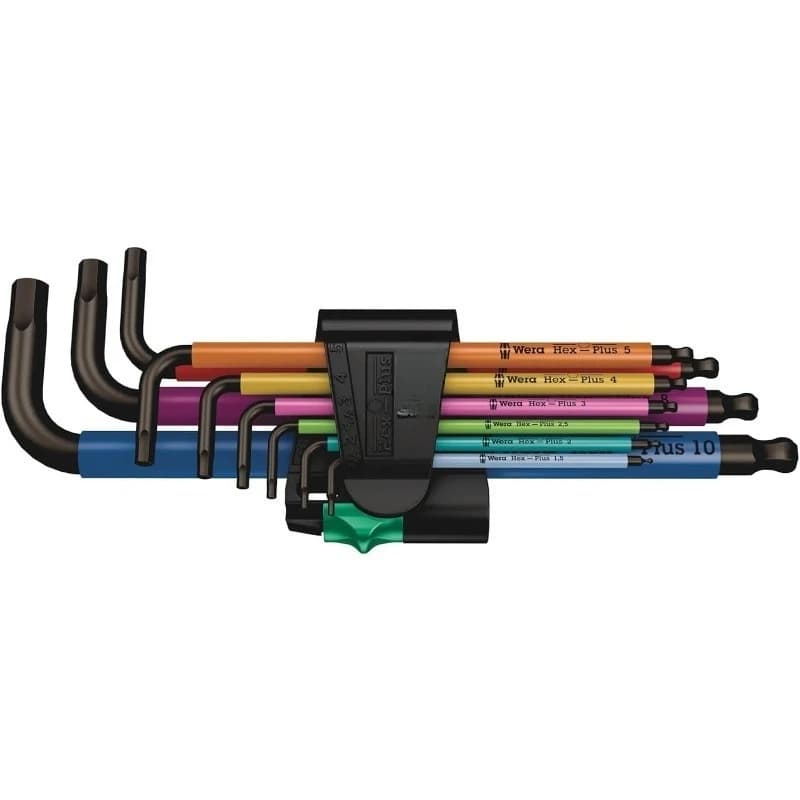 Instruments 05073593001 950 SPKL/9 SM N SB Set of long arm hexagonal keys, single size