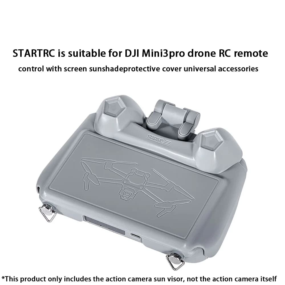STARTRC è adatto per il telecomando DJI Mini3pro drone RC con copertura protettiva parasole per schermo, accessori universali