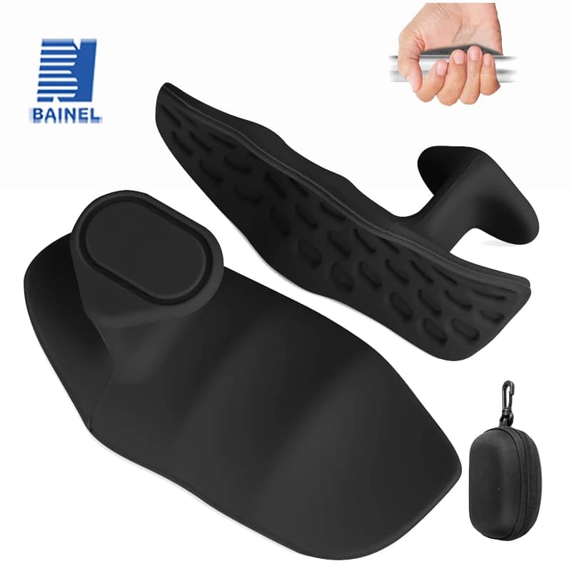 New gym grips Gym Gloves for training without finger elliptical cross trainer Palm Grip Hand protection Bodybuilding weight lifting handles Gymnastics