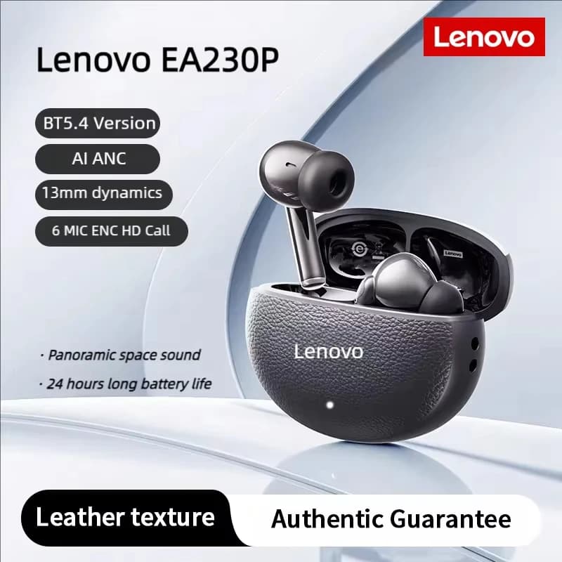 Lenovo EA230P Wireless Earbuds Gaming Low Latency Noise Reduction HD Call Long Standby In-ear Headphones