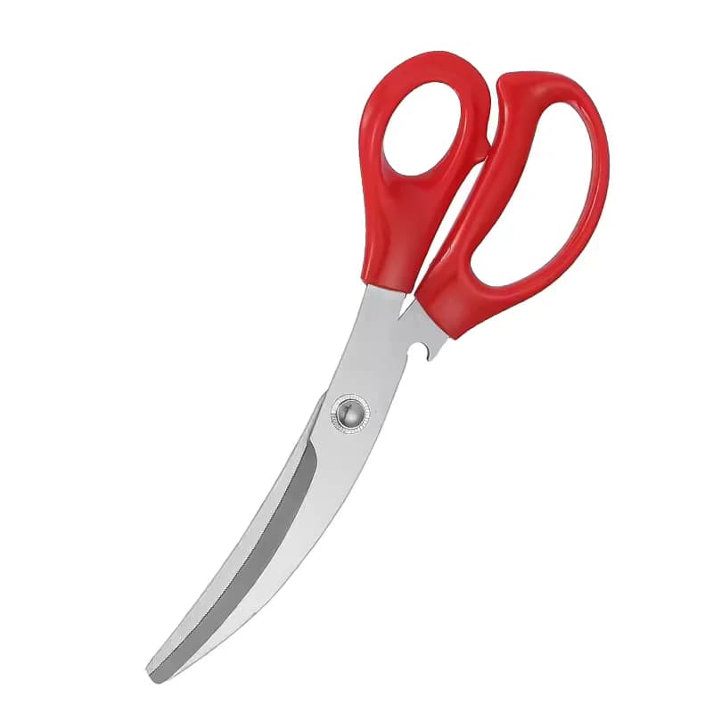 Cesoia per griglia in acciaio inossidabile Forbici per barbecue multifunzionali Cibo Verdura Forbici per carne Gadget da cucina Peferct per barbecue da campeggio