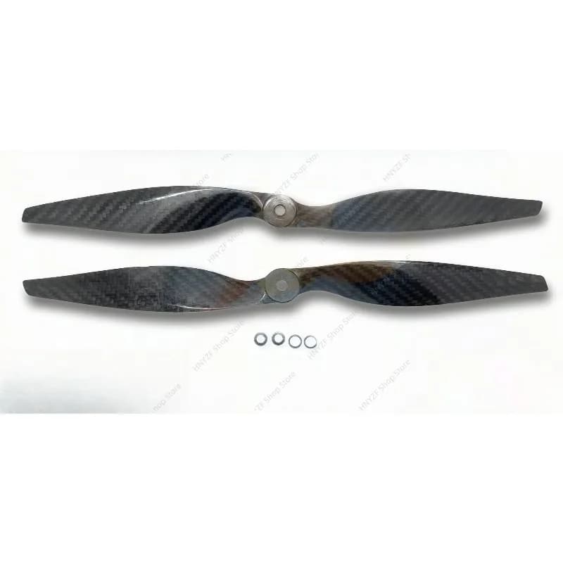 14x7 True Carbon Fiber CW CCW Propeller, 14 Inch 1470 Prop Blades for Quadcopter FPV Multirotor Drone