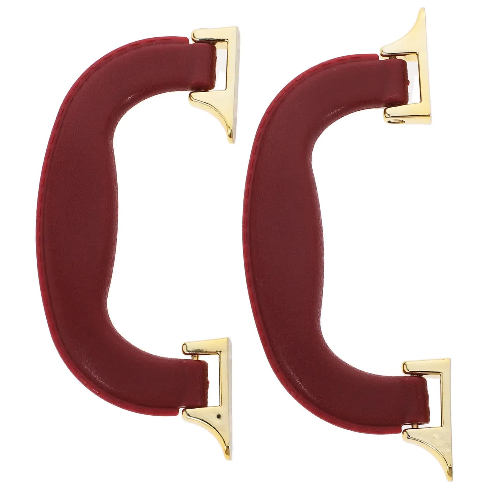 2pcs Bag Handles Replacement Fake Luggage Case Grip Handle For Suitcase Box Trunk Pull Rod Spare Parts Carrying Case