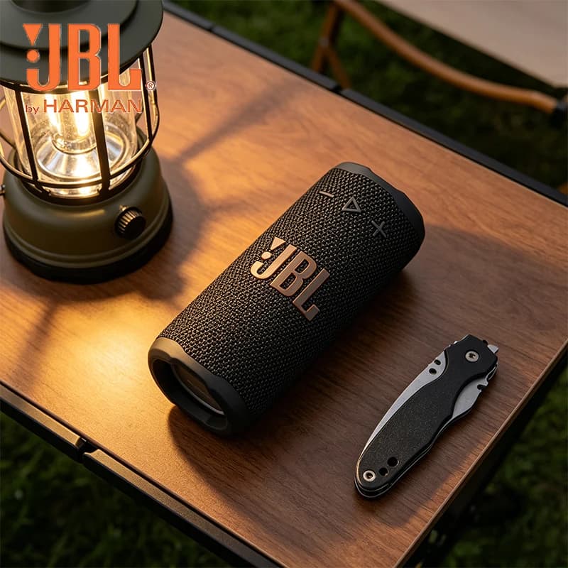 Altoparlante Bluetooth JBL GRIP Music Neon Can, subwoofer portatile da esterno con luce d'atmosfera, altoparlante Bluetooth per ciclismo.