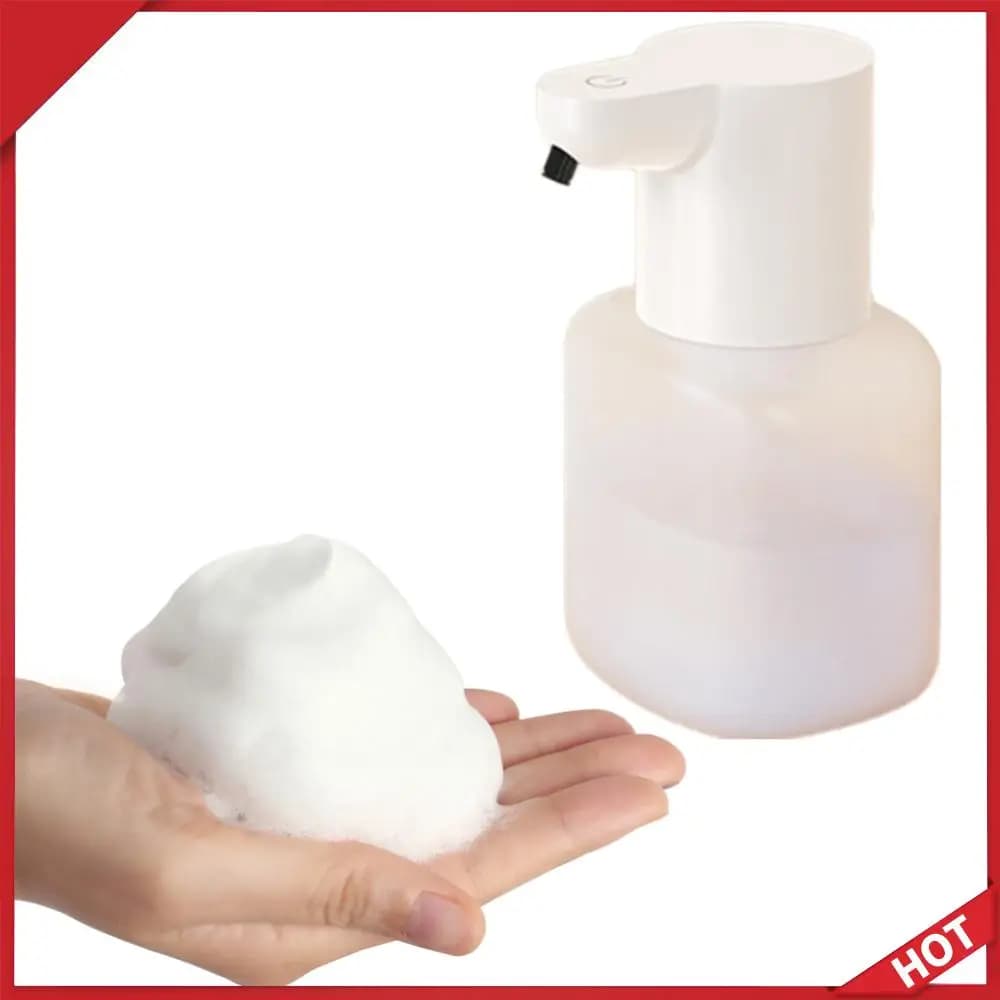 Dispenser di Sapone Liquido Senza Contatto da 550ml con Sensore a Infrarossi, Erogatore Elettrico di Disinfettante per Cucina e Bagno