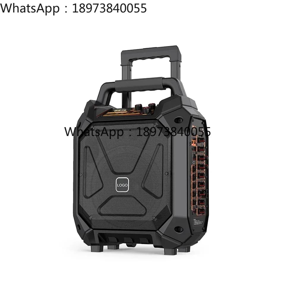Altoparlante karaoke portatile acustico da 120 W Supporto ingresso strumento Scheda TF Chiavetta USB Altoparlante multifunzione per esterni