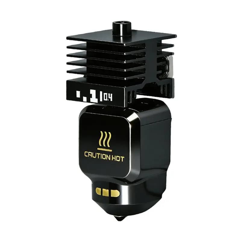 Kit Estrusore con Ugello in Acciaio Temperato Compatibile con Bambu Lab P2S/P2SC, Accessori per Stampante 3D, 0.4mm