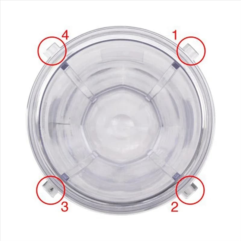 A42F For spare parts of the Ninja blender, 7- fin extractor blade with 24 Oz cup, for Ninja Auto IQ BN801 SS101 BL480-30 BL641
